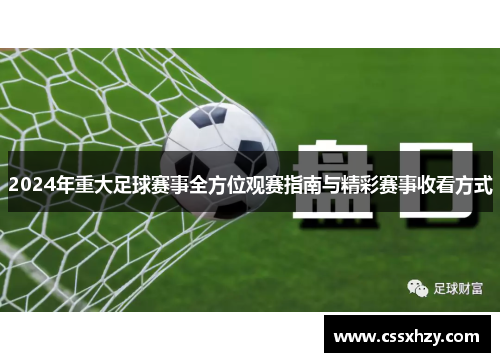 2024年重大足球赛事全方位观赛指南与精彩赛事收看方式